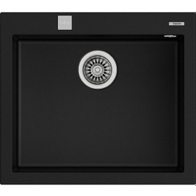 Resim Teka Forsquare 50.40 Tg Tek Hazneli Tegranite+ Eviye - Siyah - 115230005 