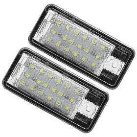 Resim Araba Led Plaka Plaka Işık Lamba Beyaz İçin - A3 S3 8p A4 B6 B7 A 