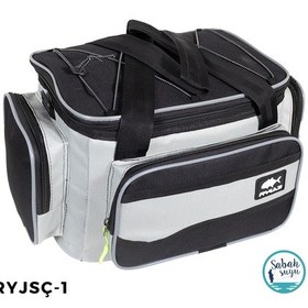 Resim Ryuji Ryjsç-1 Spin Balıkçı Çantası 30x22x20cm Gri-siyah 