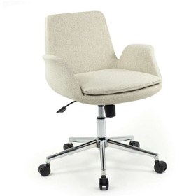 Resim Kaya Ofis Mobilya Carrer Çalışma Koltuğu Ofis Sandalyesi Krem 