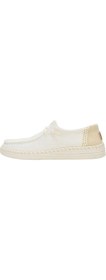 Resim Hey Dude 43681 Wendy Espadrille Woven Beyaz Kadın Ayakkabı 