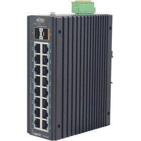 Resim Wı-tek 16port 240w Full Poe Wı-sp3018f 16ge Gıgabıt 2x Sfp Yönetilemez Endüstriyel Switch 