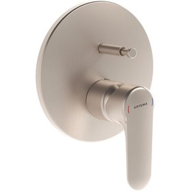 Resim Artema Root Round Ankastre Banyo Bataryası Fırçalı Nikel A4272734 