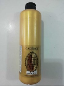 Resim Cadence Boya Puro Gold Yaldız Boya 120 Som Altın 500ml 