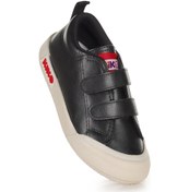 Resim Kiko Kids Suba Cırtlı Termo Taban Erkek Bebek Günlük Spor Ayakkabı Siyah Siyah 