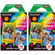 Resim Instax Mini Rainbow 10x2 Film Seti 