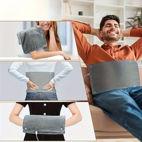 Resim NIJ USB Güçlü El ve Vücut Isıtıcısı - Taşınabilir Isıtma Pedi, Karın/Bel/Eller için Tak & Kullan USB Çözümleri, İnce Voltajlı () Evde Kamp Ofis kullanımı İdeal Soğuk Hava Koruma Torbası, Çocuklar ve Yaşlılar için Mükemmel Kışlık hediye (USB Destekli Isıtıcılar) 