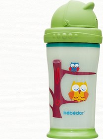 Resim Bebedor Karanlikta Parlayan Pipetli Alıştırma Bardağı 240ML 