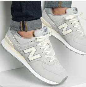 Resim New Balance Lifestyle Erkek Spor Ayakkabı U574GBG-Gri 