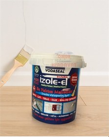 Resim Izole Et 650 Gr Şeffaf Modifiye Polimer Su Yalıtım Malzemesi 