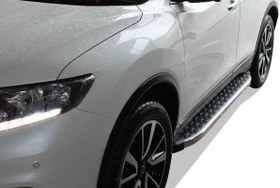 Resim OMSA Nissan X-Trail Blackline Yan Basamak Krom 2014-2022 Arası 