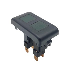 Resim Uyarı Kontrol İkaz Işığı Lambası Rocker Anahtarı Yeşil Lens Ampullü Referans OEM: 2AA 713 628-001, 1878012321 - Ampullü 12V 