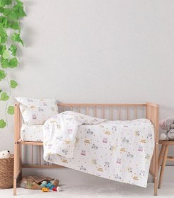 Resim %100 Pamuk Dream Sweet Bebek Nevresim Takımı - Pembe 
