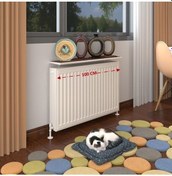 Resim Kenzlife Petek Üstü Raf Dresuar Golden Boy Cvz 100 24 Tekli Kitaplık Duvar Rafı 100 Cm Uzunluk Beyaz 