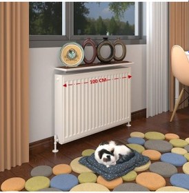 Resim Kenzlife Petek Üstü Raf Dresuar Golden Boy Cvz 100 24 Tekli Kitaplık Duvar Rafı 100 Cm Uzunluk Beyaz 