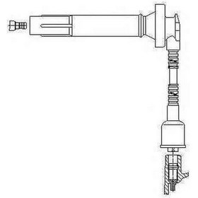 Resim Mga-35186 - Bujı Kablosu Subaru: Impreza I 1.6 92-00/ Iı 1.6 
