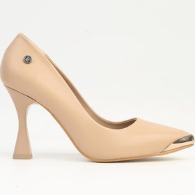 Resim Pierre Cardin ® | PC-54223 Kadın Bej Topuklu Ayakkabı 