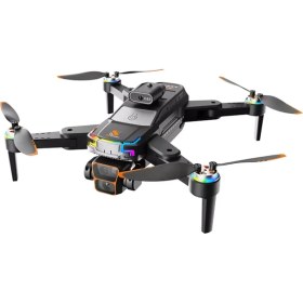 Resim Airvolt JS39 Katlanabilir Drone Uçak Oyuncak Katlanabilir Fırçasız Kamera Wifi Kontrolü Mobil Takip, Akrobatik Uçuş, (Çantalı) 