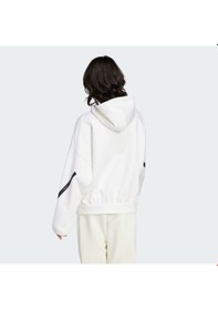 Resim Adidas Whıte Kadın Kapşonlu Eşofman Üstü W Z.n.e. Oh Hd Jı7553 001 