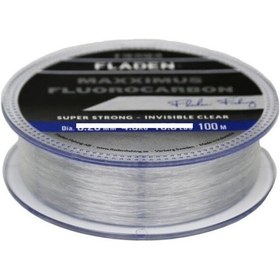 Resim Fladen Maxximus 100m 0.12 Mm Fluorocarbon Misina - Standart 