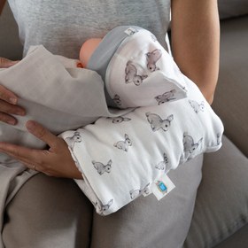 Resim Pratik Silindir Emzirme Kol Destek Yastığı - Iconique Lapin 