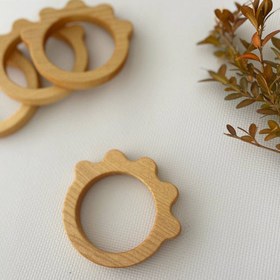 Resim Akçaağaç Diş Kaşıyıcı - Figürlü halka 