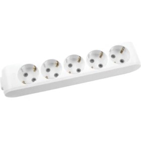 Resim Viko 90113500 Multi-Let 5li Priz Çocuk Korumalı Topraklı Klemensli (Kablosuz) Grup Priz 