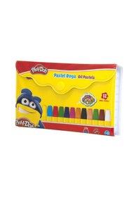 Resim Play-Doh 12 Renk Pastel Boya Çantali Play-Pa005 
