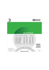 Resim D'addario Ez920 Takım Tel - Akustik Gitar Teli 012-054 