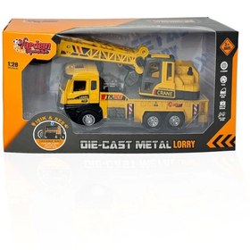 Resim alisverisdevi XX992-02AB Çek Bırak Işıklı ve Sesli Kule Vinç 1:28 -Vardem Oyuncak 