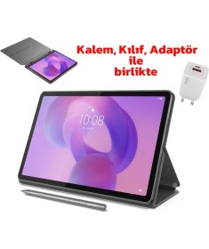 Resim Lenovo Idea Tab SİM KART UYUMLU 5G 2.0ghz 8gb 128GB Kalem + KILIF 11INCH 2.5k -Android Tablet 