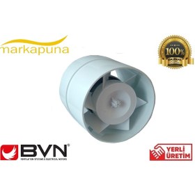 Resim Bvn Bpk 10 Mini 10Cm Plastik Kanal Fanı 