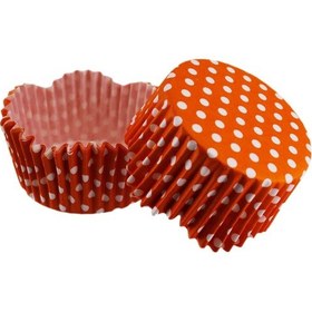 Resim Cupcake Kalıbı Pet Kapsül Dalgalı Kek Kalıbı 65X38 Mm 100 Adet N11.1117 