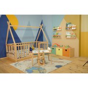 Resim Woodnjoy Wood&joy Montessori Tribal Karyola 