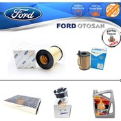 Resim Ford C-Max 1.6 Tdci Dizel Filtre Bakım Seti 2008-2011 (373408200) 
