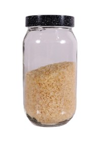 Resim Herevin 139357-810 Granit Desenli Kavanoz Seti 3'lü 425-660-1000 Ml 