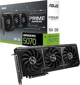Resim ASUS-PRIME-RTX5070-12G-NVIDIA-GEFORCE-RTX 5070-12GB GDDR7-192bit-2xHDMI-3xDP-DLSS4 Ekran Kartı 