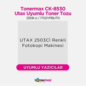 Resim Tonermax Utax Ck-8530 Toner Tozu Set / 2508 Ci 