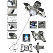 Resim Dragro DRG-3000KRŞT 3000 W Bakir Sargi 6 Kademe Elektirikli Alçı Boya Ve Harç Karıştırıcı Gri 