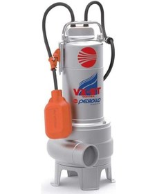 Resim Pedrollo Vxm 15/50 St Flatörlü Full Paslanmaz Foseptik Dalgıç Pompa 