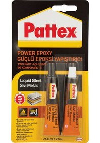 Resim Pattex Güçlü Epoksi Yapıştırıcı - Iki Kompenentli - 2X11Ml 