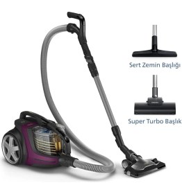 Resim Premium Marathon Ultimate 9155 Serie Toz Torbasız Elektrikli Süpürge, 899 W, Powercyclone 10, Süper Turbo Fırça, Sert Zemin Başlığı, 