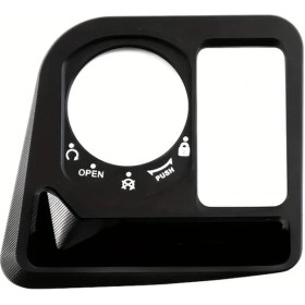 Resim Dream011 Honda Pcx 125/160 2021-2024 Anahtar Kilidi Kapağı Siyah Alüminyum Aksesuar 