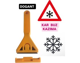Resim Dogant Otomobil Ev Araba Kar Buz Cam Kazıyıcı 