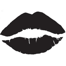 Resim Kadın Dudağı Oto Motor Laptop Duvar Folyo Sticker Tip 4 15x10 Cm 