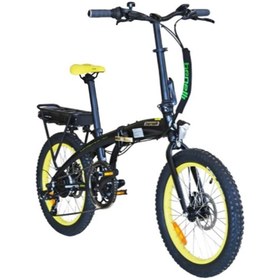 Resim Benelli Zero N2.0 Fat Katlanır Elektrikli Bisiklet - Siyah Sarı 