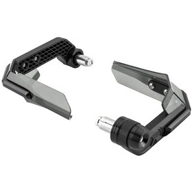 Resim Aubyhe Motorsiklet Ve Elektrikli Araçlar İçin Evrensel Cnc Paslanmaz Çelik Rengi Siyah Koruyucu Eldiven Kolları 