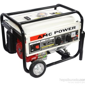 Resim Amc Power Bt-3800 3,5 Kva Benzinli Jeneratör (Tekerlekli) 