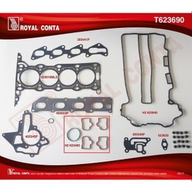 Resim Üst Takım Conta Subap Lastikli Corsa C-d - Astra G-h - Merıva-zafıra-vectra 1.2-1.4 16v Z12xe-xep- 1606247-1606278-93182932-93177869 