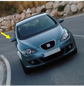 Resim Seat Toledo 2005-2009 Sağ Yan Dış Dikiz Ayna Kapağı 6L0857538 
